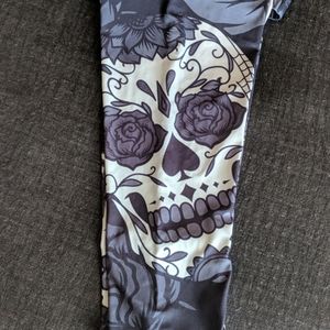 Sugar Skull Leggings | Never Worn